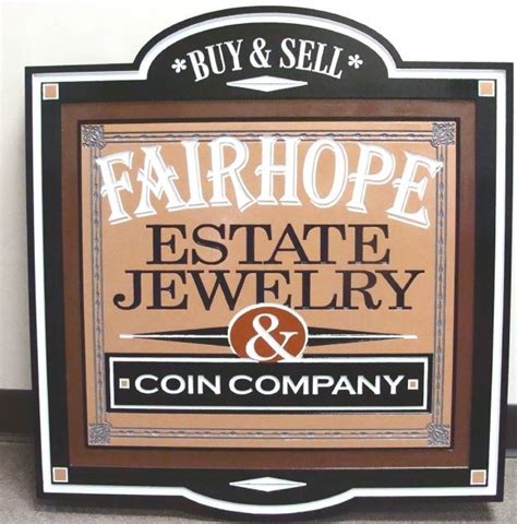 Sa28301 Engraved Jewelry Store Sign Small Business Signs Store