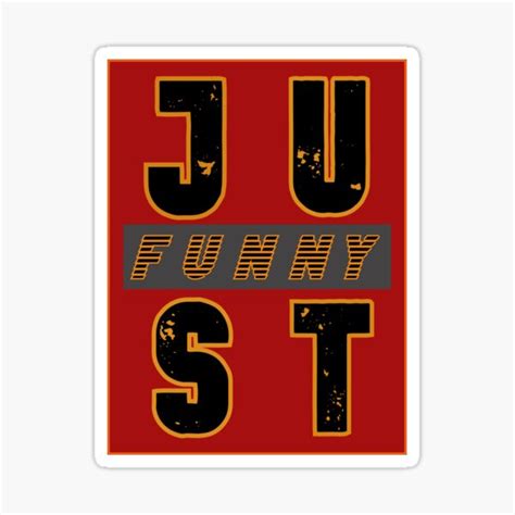 Just Funny Plain Text Art Sticker For Sale By Sparal Redbubble