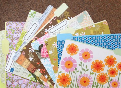 Crafting With Decorative File Folders 247 Moms