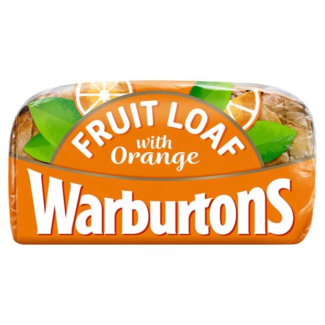 Meatloaf is a dish of ground meat that has been combined with other ingredients and formed into the shape of a loaf, then baked or smoked. Warburtons Fruit Loaf with Orange 400g | Fruit Loaves, Teacakes & Scones | Iceland Foods