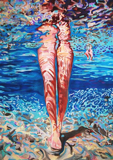 Water Reflection Peinture Par Alexandra Djokic Artmajeur