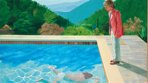 An Even Bigger Splash David Hockney Pool Painting Sells At Christies
