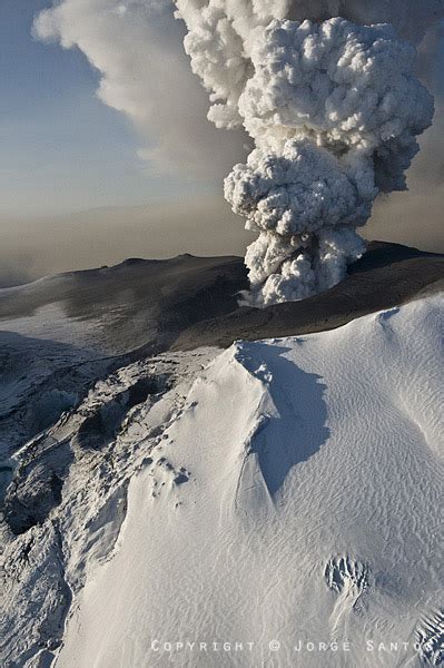 Eyjafjallajökull Eruption 2010 Iceland Lava Fountains And Ash Plume