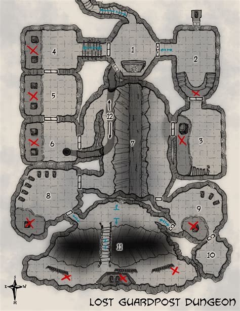 Dd Tombs Dungeons Map Maping Resources