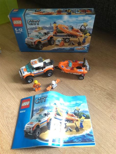 Lego City 60012 Coast Guard Auto Mit Anhänger Kaufen Auf Ricardo