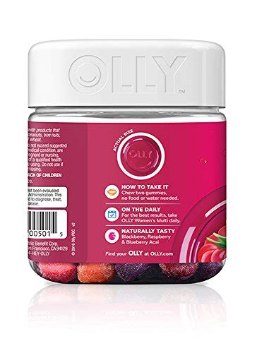 Olly Perfect Womens Multivitamin Gummy Supplement With Biotin And Folic