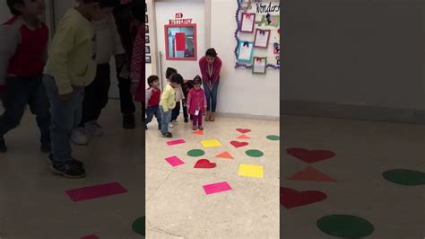 More hopscotch squares means more reading and writing opportunities! SHAPES HOPSCOTCH - YouTube
