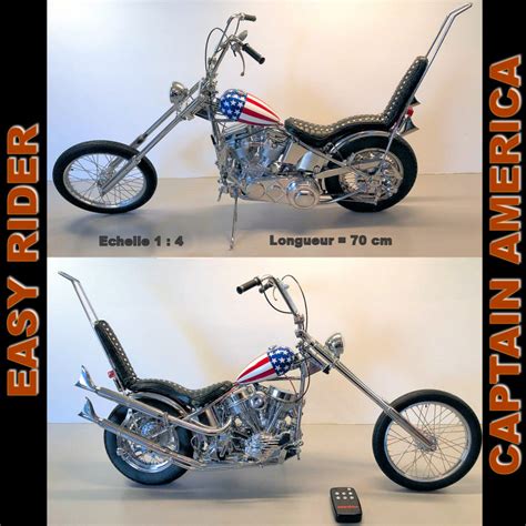 Easy Rider Chopper Captain America Harley Davidson