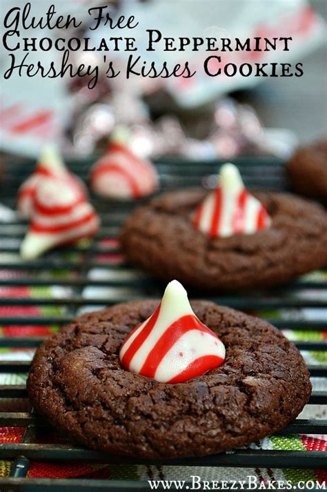 This classic bag of cookies 'n' creme kisses would make a great gift for lovers of hershey's, or simply as a sweet treat for yourself! Gluten Free Chocolate Peppermint Hershey's Kisses Cookies ...
