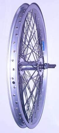 An aluminium spoke with the same strength but less weight than the equivalent in. BICYCLE WHEEL 20 X 1.75 FRONT ALLOY SILVER 48-SPOKE: Husky ...