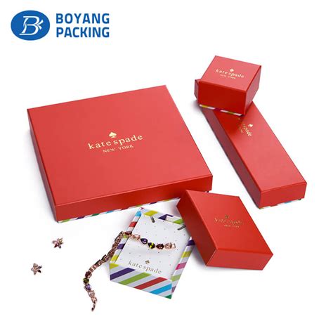 Luxury Red Paper Jewelry Boxes Jewelry Paper Box Manufacturers