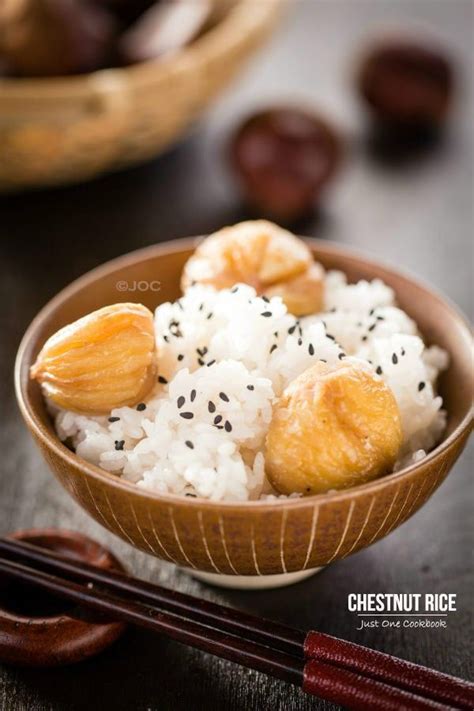 Chestnut Rice Kuri Gohan Video 栗ご飯 Recipe Easy Japanese Recipes