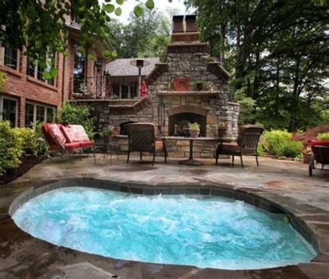 Most of the saunas on wayfair can. 75 Awesome Backyard Hot Tub Designs - DigsDigs