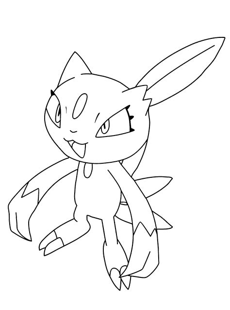 Pokemoncom Coloring Pages Sketch Coloring Page