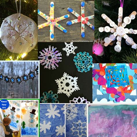 40 Snowflake Crafts And Activities For Kids