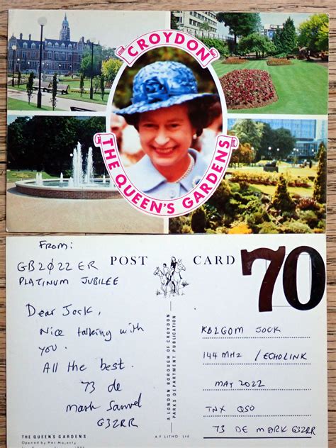 A Most Unusual Qsl Card The Swling Post
