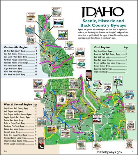 Idaho Scenic Byways Idaho Travel Idaho Vacation Visit Idaho