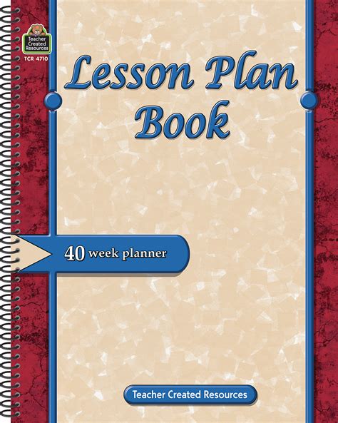 Lesson Plan Book - TCR4710 | Teacher Created Resources
