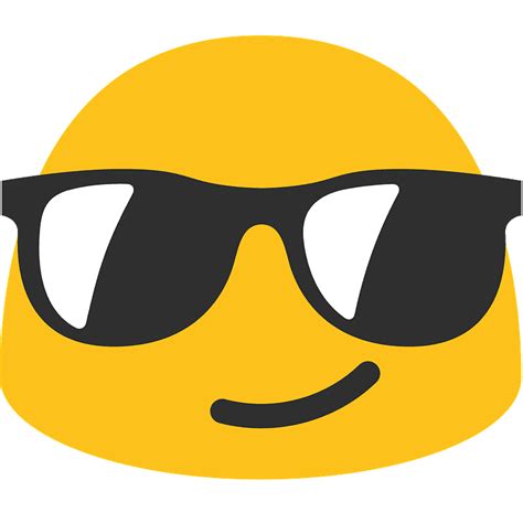 Sunglasses Emoji Transparent Png Stickpng