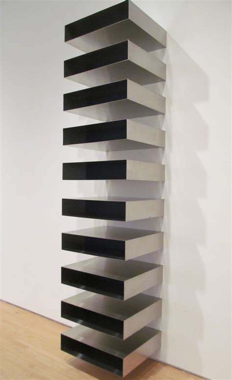 Donald Judd Untitled 1973 Stainless Steel And Oil Enamel Flickr