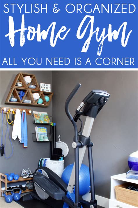 Stylish Home Gym Ideas For Small Spaces Blue I Style Creating An