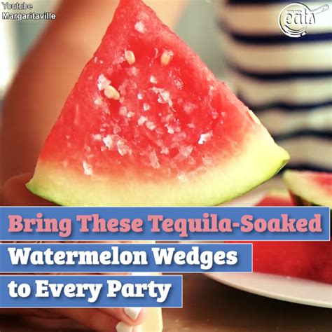 Bring These Tequila Soaked Watermelon Wedges To Every Party