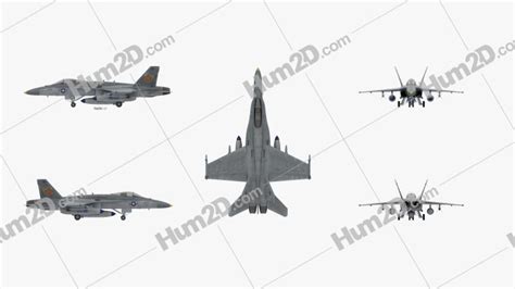 Mcdonnell Douglas Fa 18 Hornet Blue Angels Jet Blueprint In Png