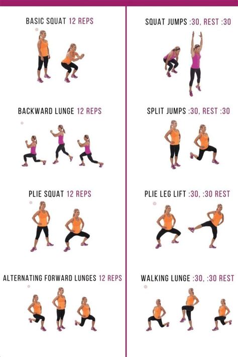 Easy Leg Workouts Without Equipment In 2022 Leg Workout Workouts