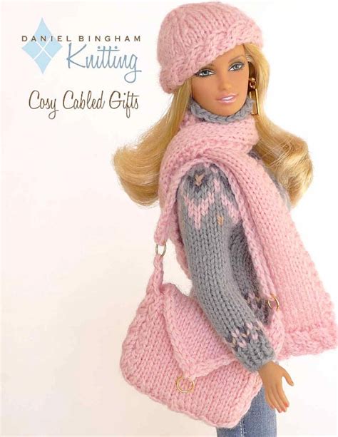 It's fascinating to be able to create some of these free barbie sewing patterns. Knitting pattern for 11 1/2 doll Barbie: Cosy Cabled