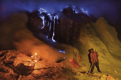 Volcán Kawah Ijen Indonesia