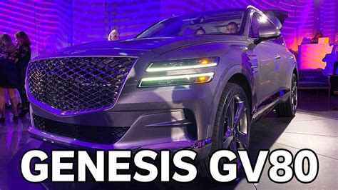 2021 Genesis Gv80 A Detailed Look At The New Luxury Suv