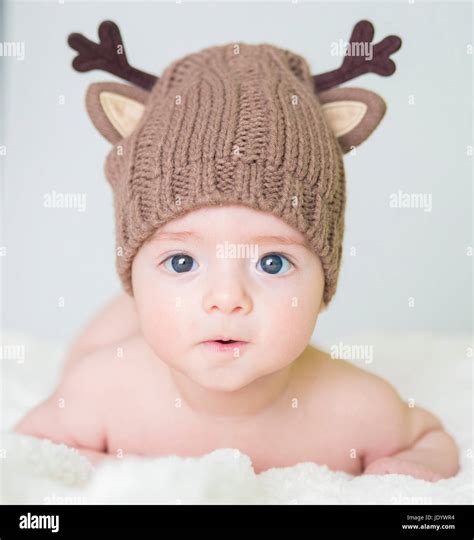 Cute Baby Boy Portrait Stock Photo Alamy