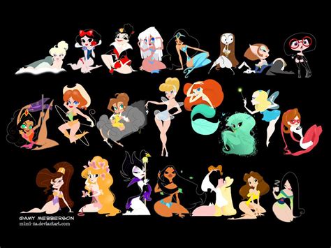 Hells Yea Lets Get Sexy Princesses Disney Pin Up Cute Disney