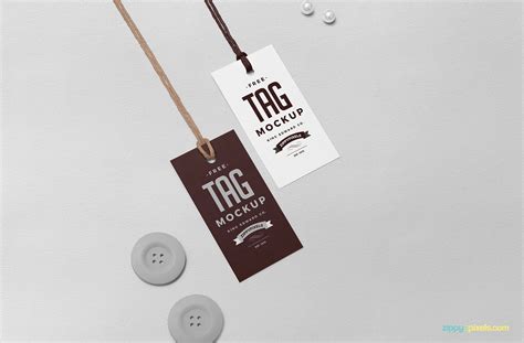 A huge collection of easily customizable apparel mockups are available at unblast for your design project. Apparel Tag PSD Mockup Download for Free - DesignHooks