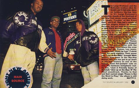 Hiphop Thegoldenera Main Source In 1991 The Hip Hop Year In Review