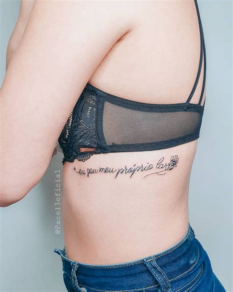 Tatuagem Feminina Na Costela Ideias Para Se Apaixonar