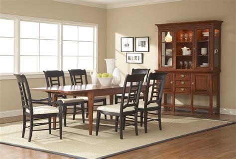 Broyhill Modern Country Classics 7pc Formal Dining Room Set In Warm
