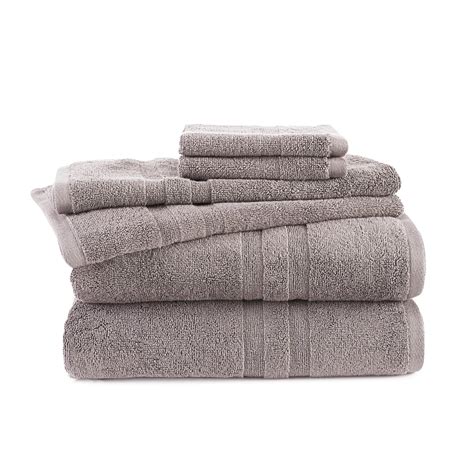 Martex Purity 6 Piece Taupe Bath Towel Set By Westpoint Home Pc Fallon
