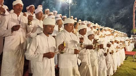 1 000 Pamangku Se Bali Ikuti Puja Genta Pinara Pitu Dan Doa Bersama