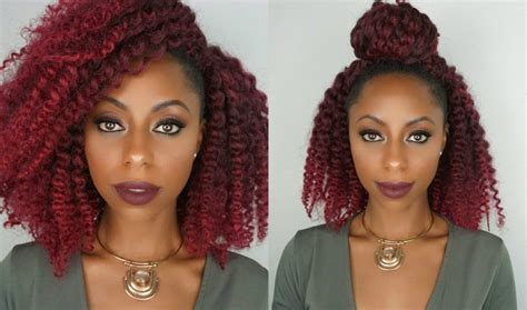 Crochet Braids With Red Hair Plus 3 Ways To Style Them Video Black Hair Information