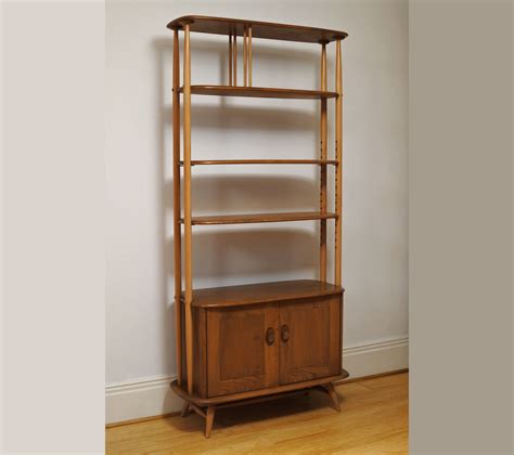 Ercol Windsor Room Divider /Bookcase in Light Finish (363) by