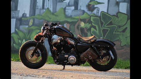Harley Davidson Sportster 48 Bobber Part Ii Youtube