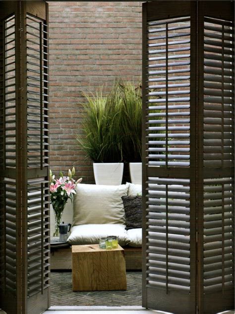 Magzo upgraded door draft blocker 32 inch, weighted sliding glass door draft blocker saving energy seal guard (beige) 4.5 out of 5 stars. Installing Shutters Over My Sliding Glass Door | Taylor ...