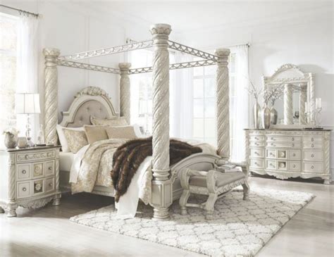 Ashley Furniture Queen Canopy Bedroom Sets Cassimore North Inside