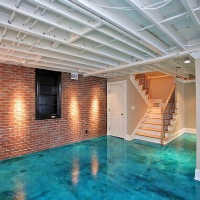 Basement concrete floor paint ideas. Veneer Basement Design Ideas, Pictures, Remodel and Decor ...