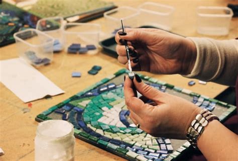 Mosaic Making Class Mosaic Tiles Arts And Crafts News Clapham Nub