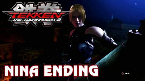 Tekken Tag Tournament 2 Nina Ending True Hd Quality Youtube