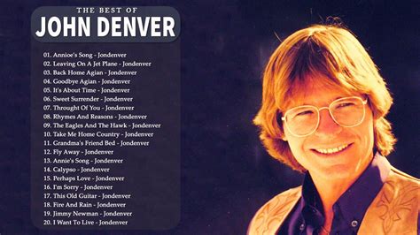 John Denver Greatest Hits Full Album Best Songs Of John Denver YouTube