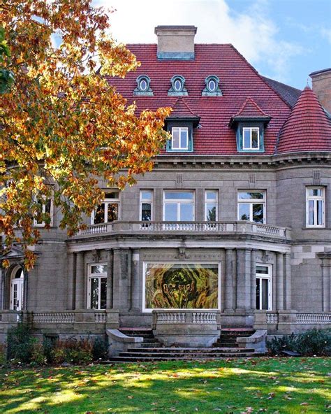 The Pittock Mansion In Portland Oregon Usa Was Modeled After
