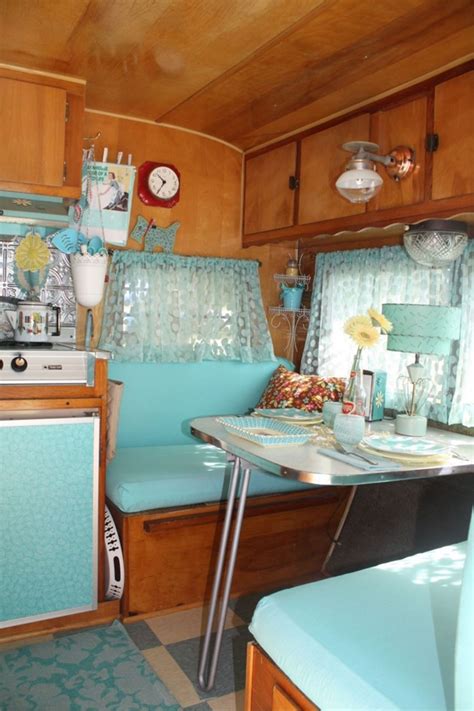 25 Comfortable Rv Interior Ideas For Amazing Summer Holiday Vintage